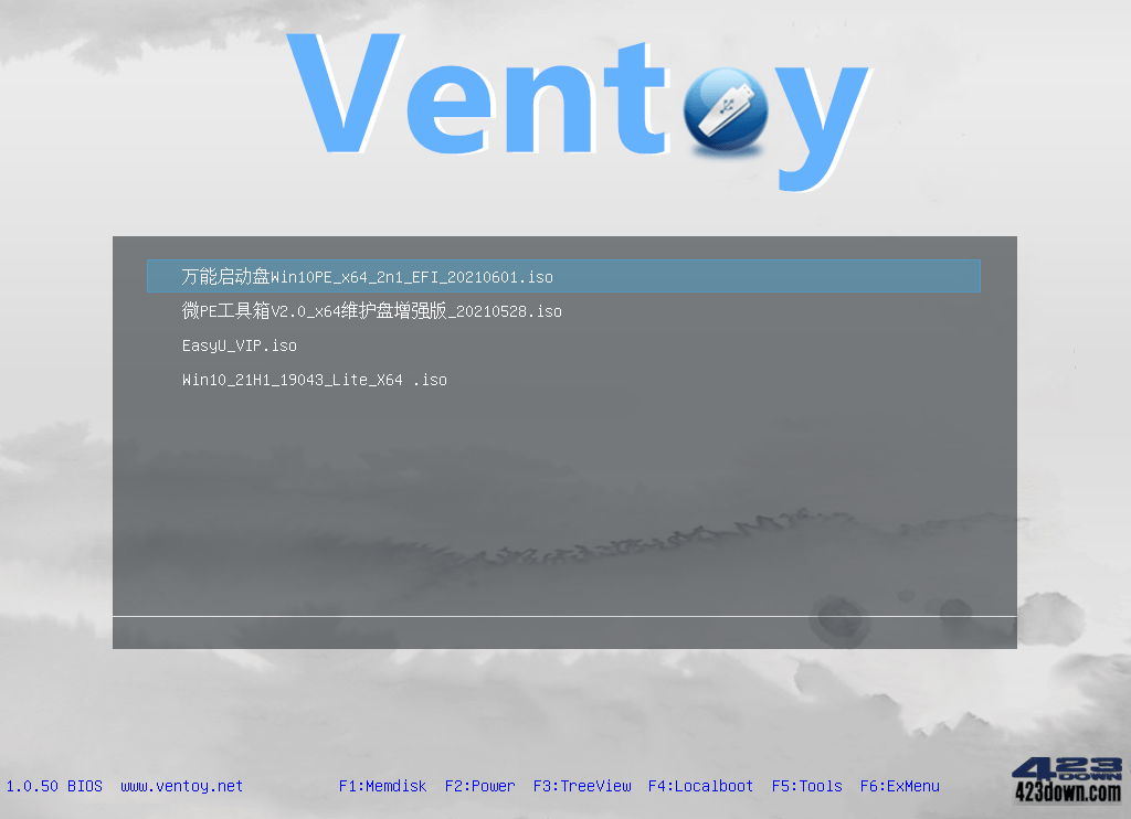 Ventoy中文版(装机神器u盘启动工具) v1.0.87