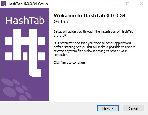 HashTab下载-HashTab(MD5校验工具)下载 V6.0.0.34绿色汉化版插图1