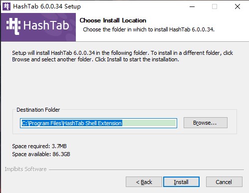 HashTab下载-HashTab(MD5校验工具)下载 V6.0.0.34绿色汉化版插图3