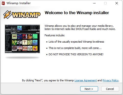 Winamp播放器下载-WinAmp下载 V5.8绿色汉化版(音乐播放器)插图1