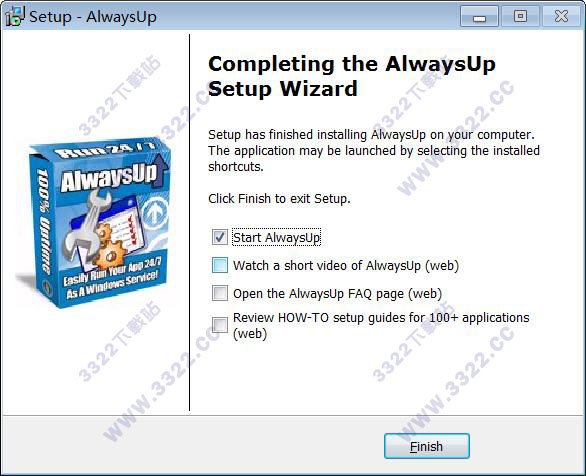 AlwaysUp绿色下载-AlwaysUp破解版下载 V12.7.2绿色破解版(系统管理)插图6