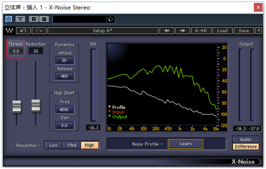 x-noise绿色版下载-Waves x-noise下载 V10.0.1.3绿色激活版(降噪插件)插图11