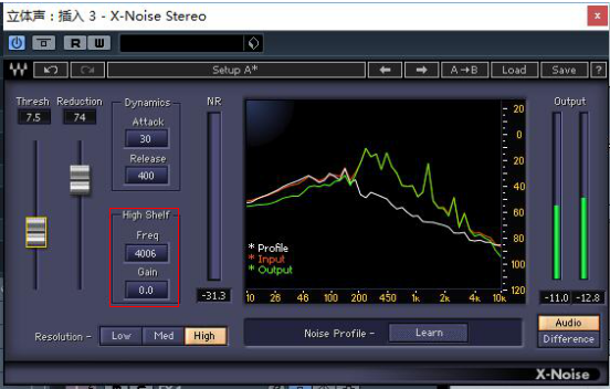 x-noise绿色版下载-Waves x-noise下载 V10.0.1.3绿色激活版(降噪插件)插图14