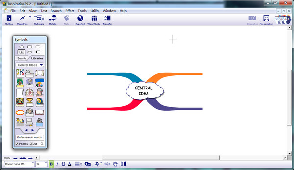 Inspiration(思维导图软件)下载 v9.3.0 中文破解版（ inspiration中文破解版安装破解教程）插图4